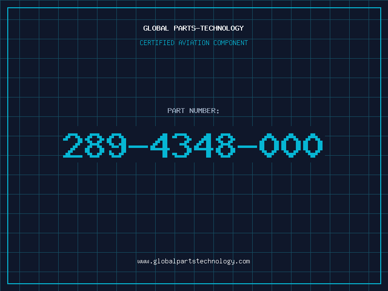 Aviation Part 289-4348-000