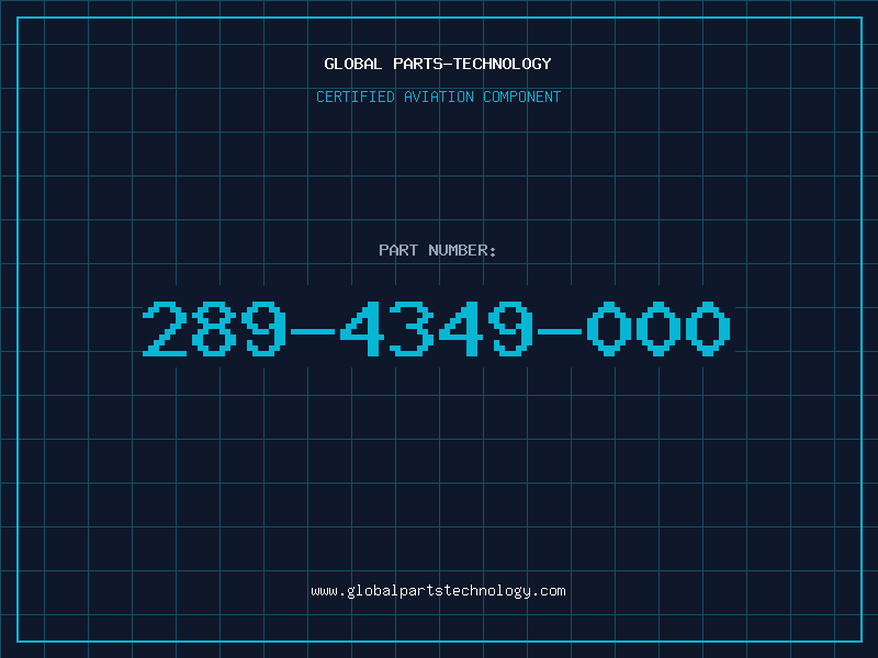 Aviation Part 289-4349-000