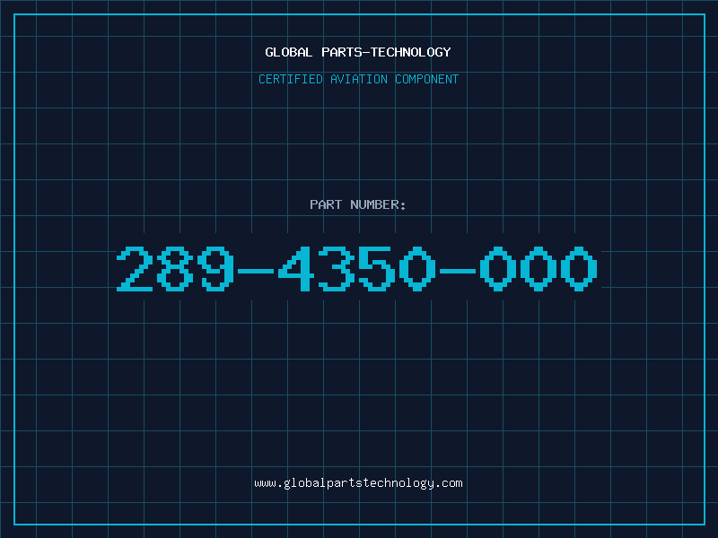 Aviation Part 289-4350-000