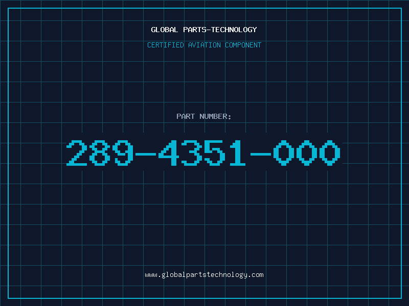 Aviation Part 289-4351-000
