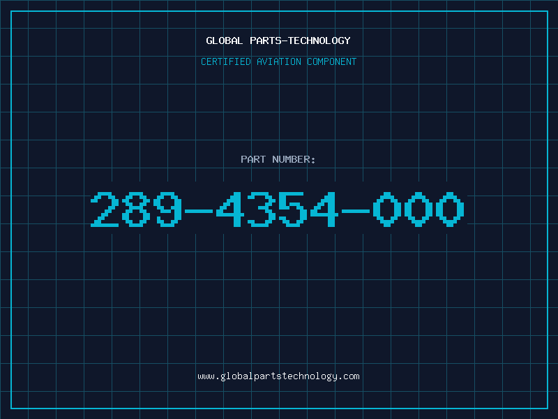 Aviation Part 289-4354-000