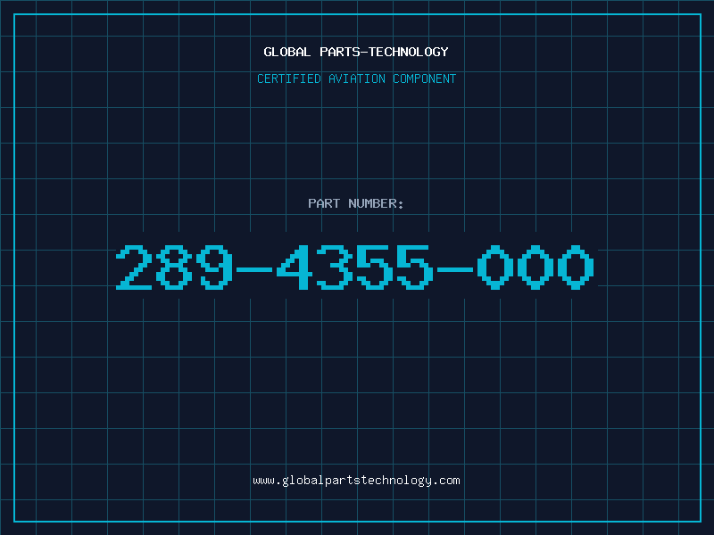 Aviation Part 289-4355-000