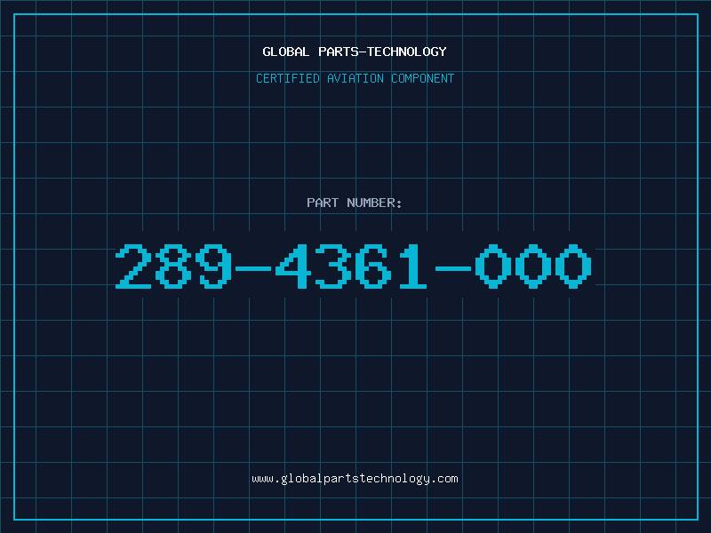 Aviation Part 289-4361-000