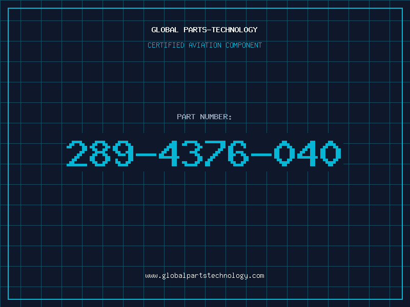 Aviation Part 289-4376-040