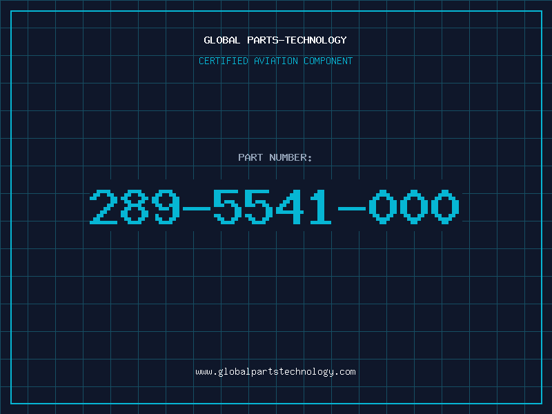 Aviation Part 289-5541-000