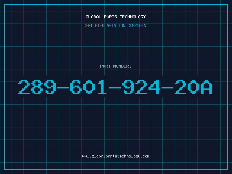 Aviation Part 289-601-924-20A