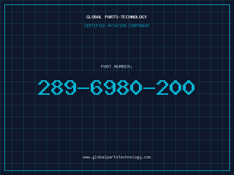 Aviation Part 289-6980-200