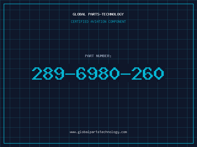Aviation Part 289-6980-260