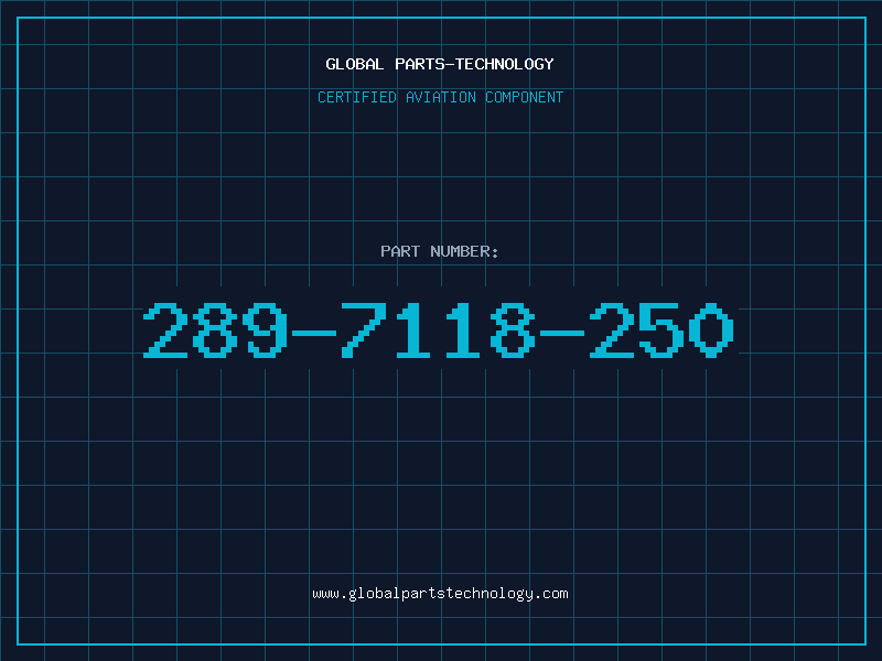 Aviation Part 289-7118-250