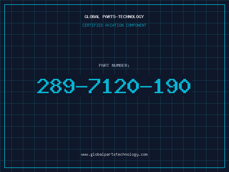 Aviation Part 289-7120-190