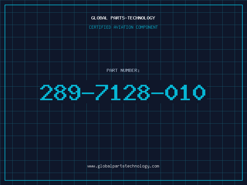Aviation Part 289-7128-010