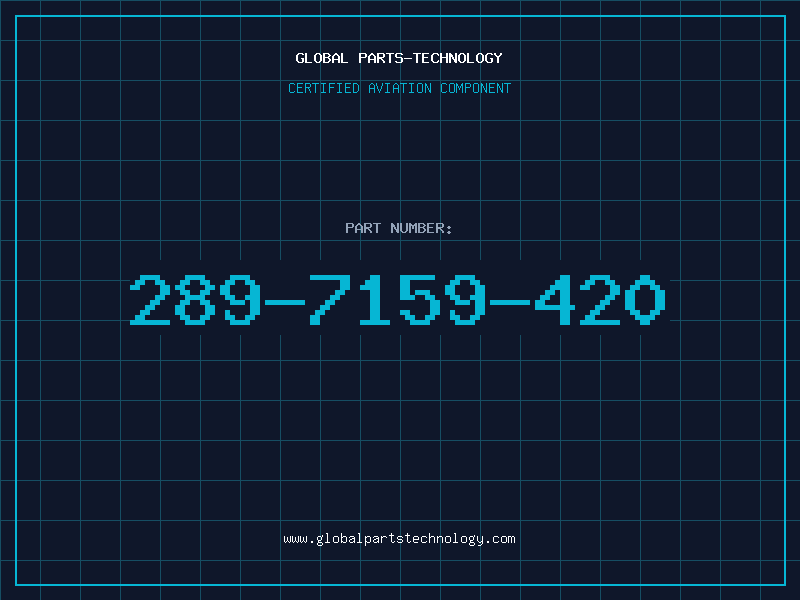 Aviation Part 289-7159-420