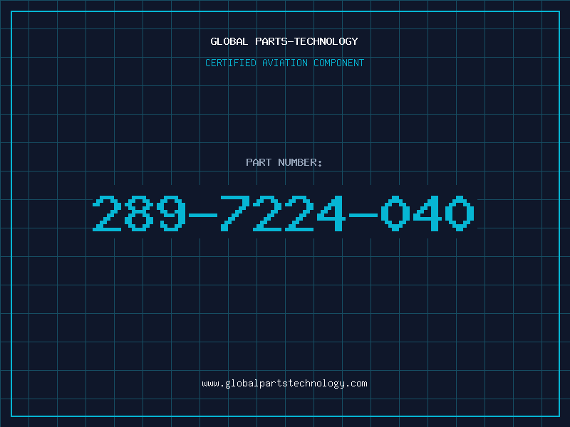 Aviation Part 289-7224-040