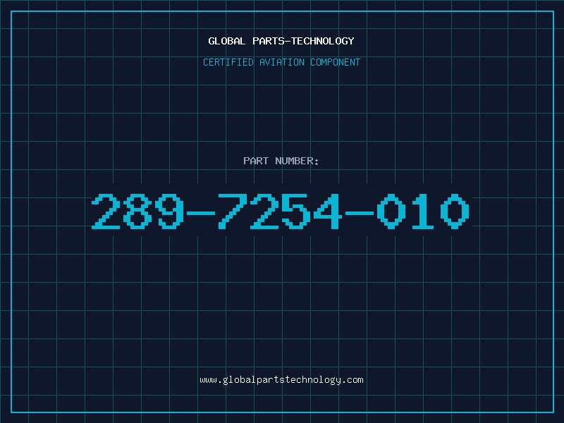 Aviation Part 289-7254-010
