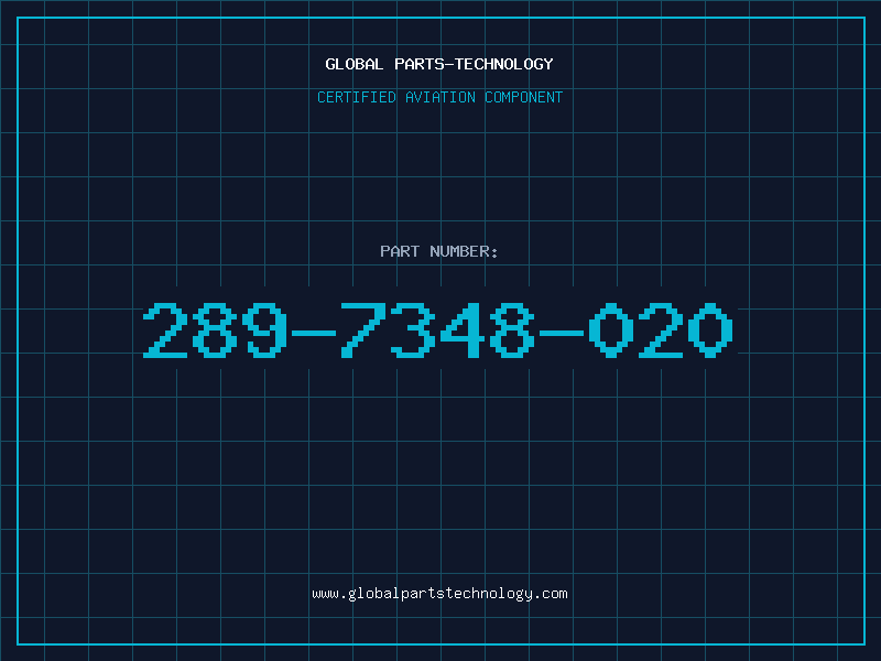 Aviation Part 289-7348-020