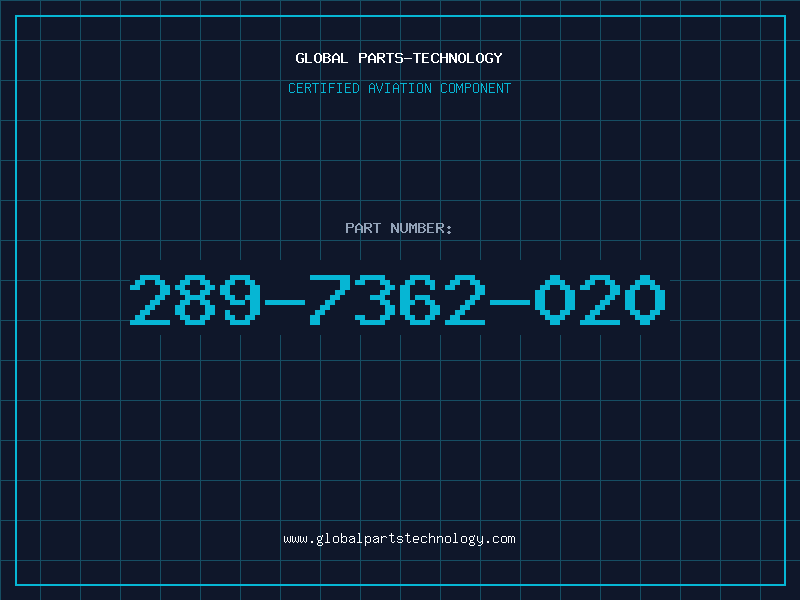 Aviation Part 289-7362-020