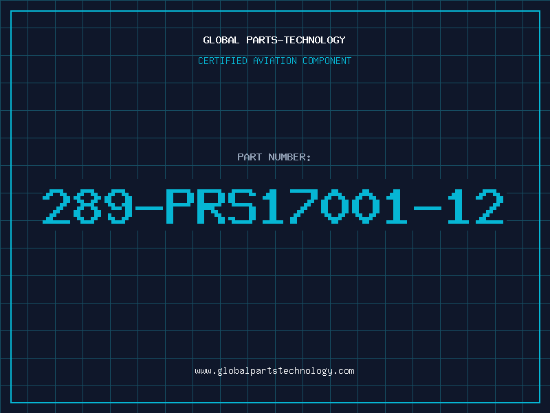 Aviation Part 289-PRS17001-12