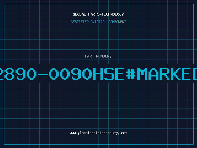 Aviation Part 2890-0090HSE#MARKED