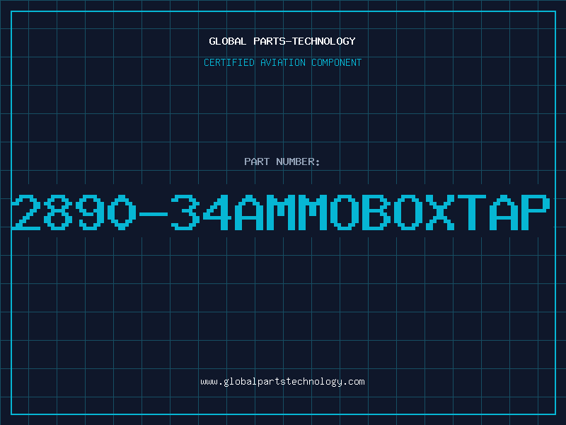 Aviation Part 2890-34AMMOBOXTAP