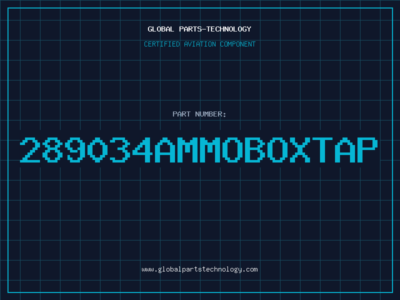 Aviation Part 289034AMMOBOXTAP