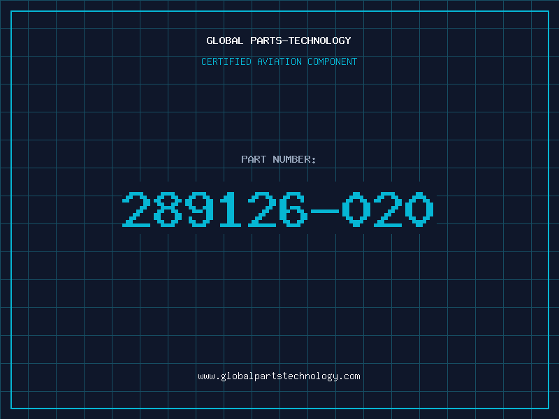 Aviation Part 289126-020