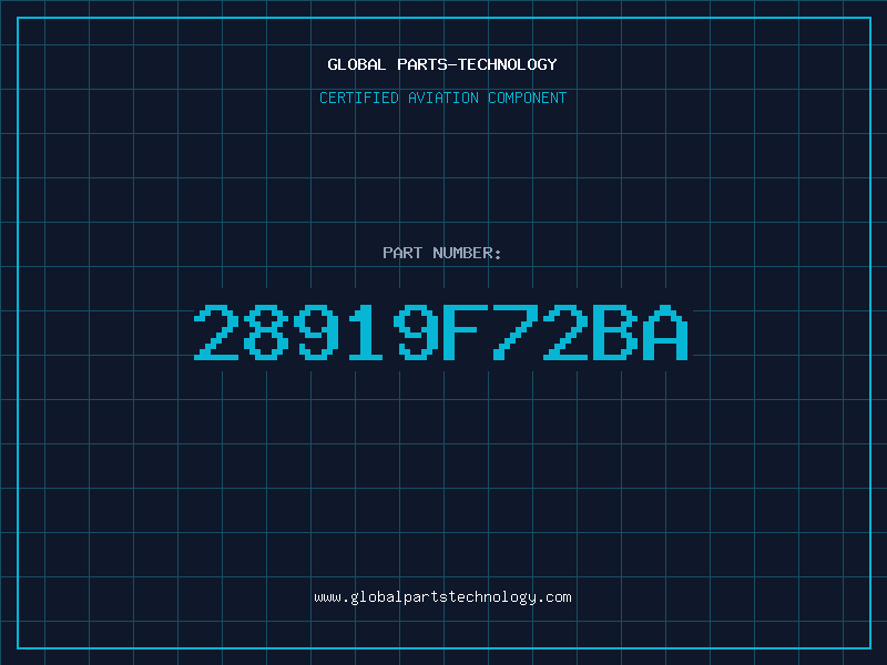 Aviation Part 28919F72BA