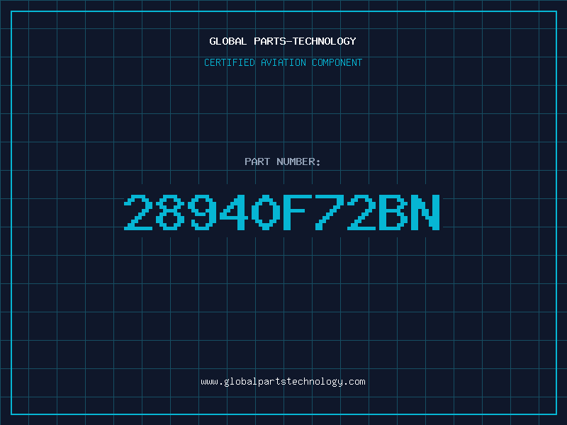 Aviation Part 28940F72BN