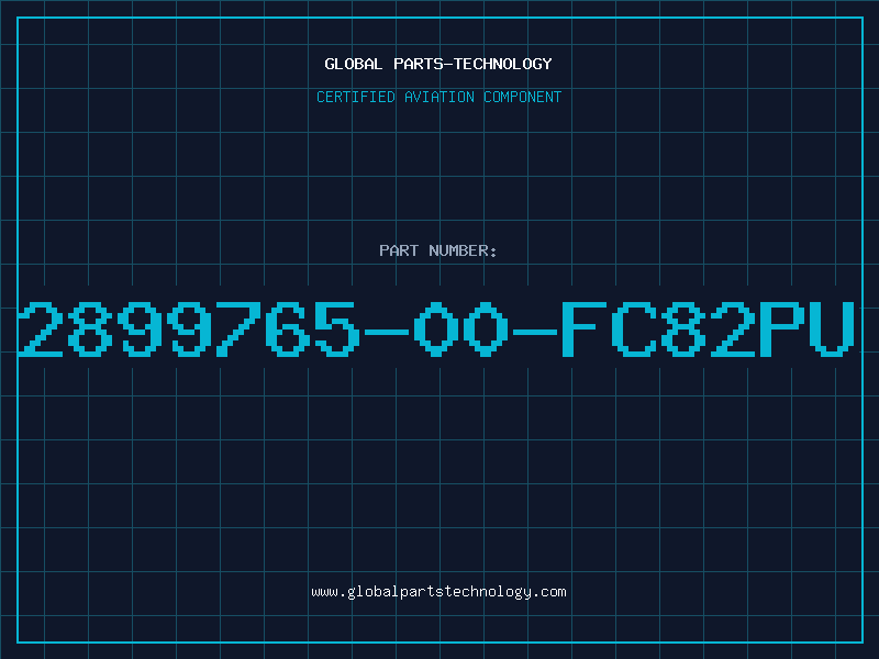 Aviation Part 2899765-00-FC82PU