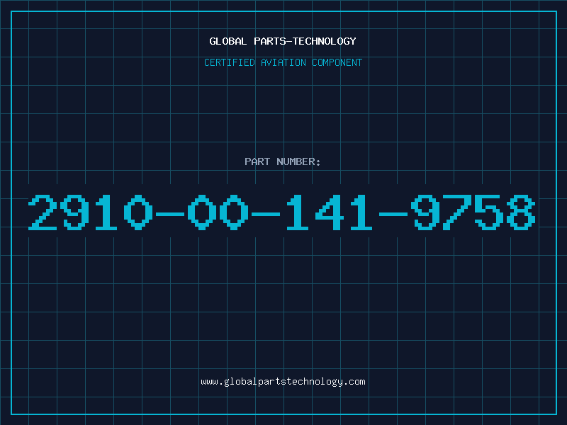 Aviation Part 2910-00-141-9758