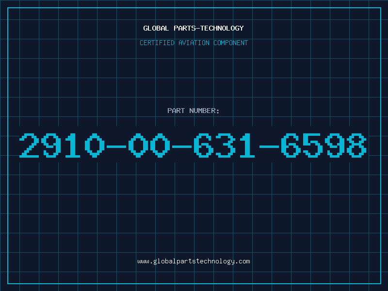 Aviation Part 2910-00-631-6598