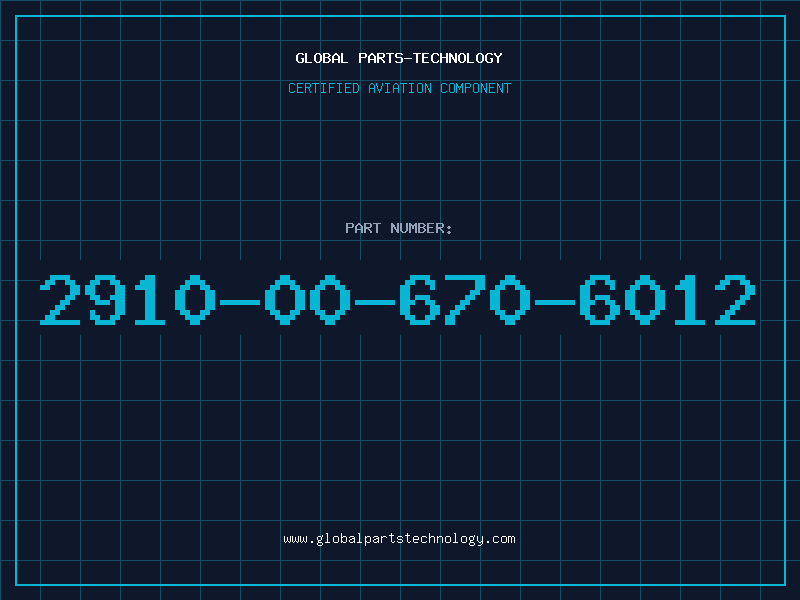 Aviation Part 2910-00-670-6012