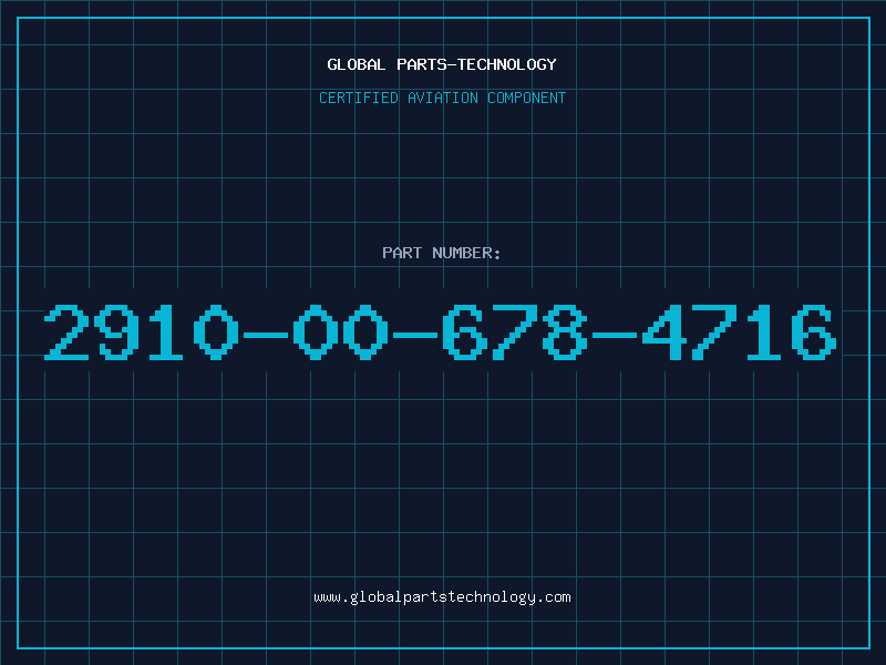 Aviation Part 2910-00-678-4716