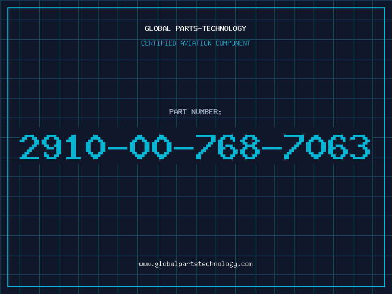 Aviation Part 2910-00-768-7063
