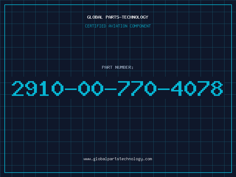 Aviation Part 2910-00-770-4078