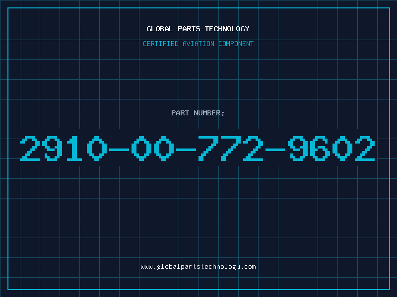 Aviation Part 2910-00-772-9602