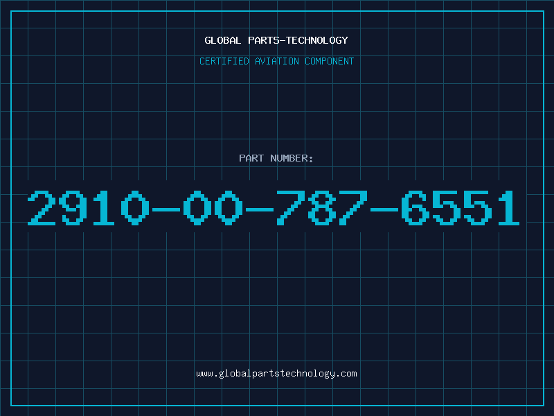 Aviation Part 2910-00-787-6551
