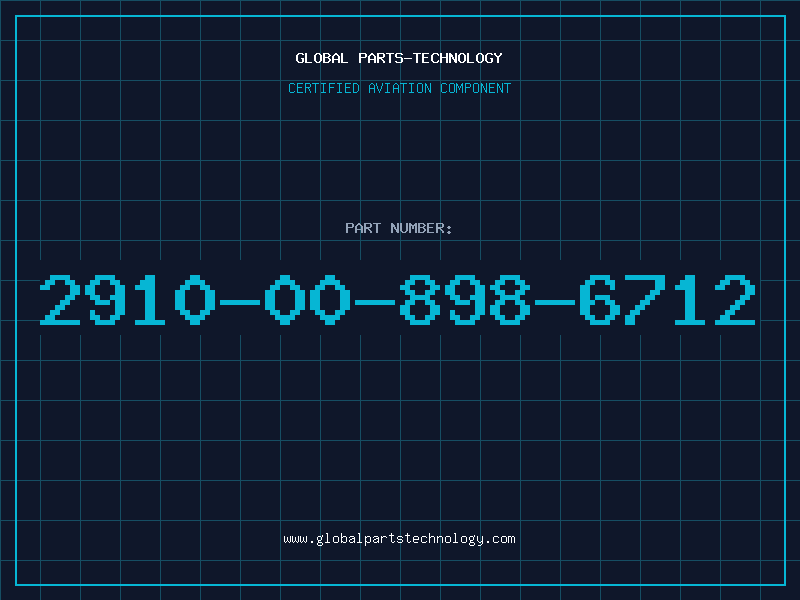 Aviation Part 2910-00-898-6712