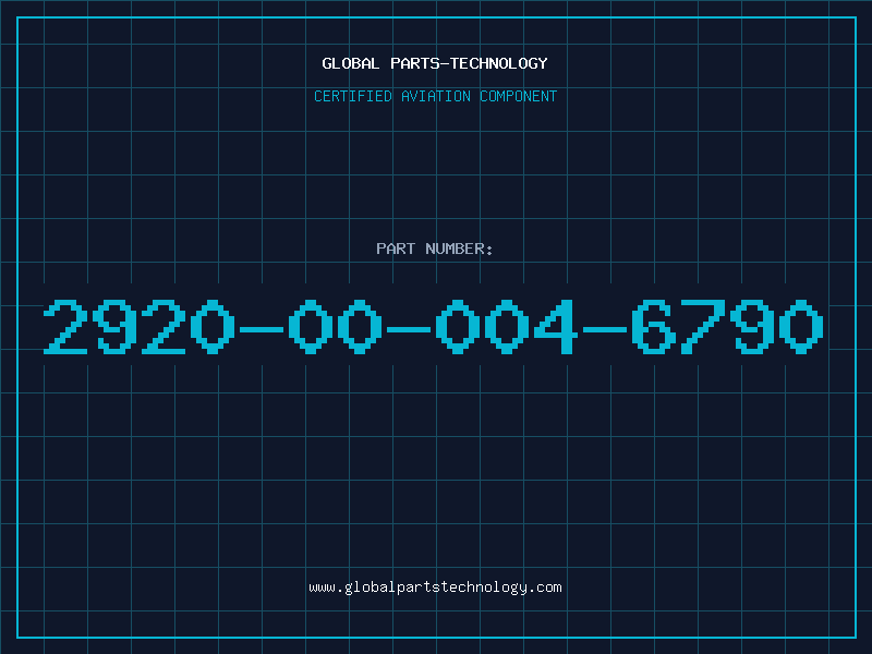Aviation Part 2920-00-004-6790