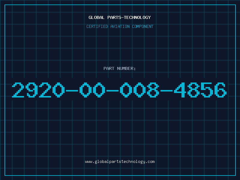 Aviation Part 2920-00-008-4856