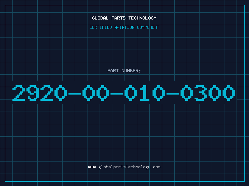 Aviation Part 2920-00-010-0300