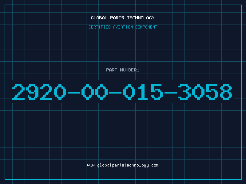 Aviation Part 2920-00-015-3058