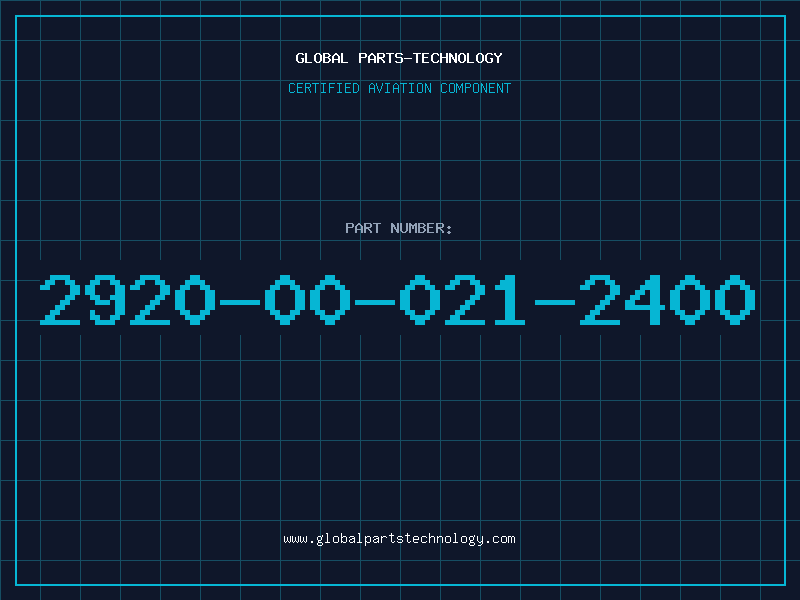 Aviation Part 2920-00-021-2400