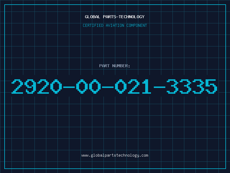 Aviation Part 2920-00-021-3335