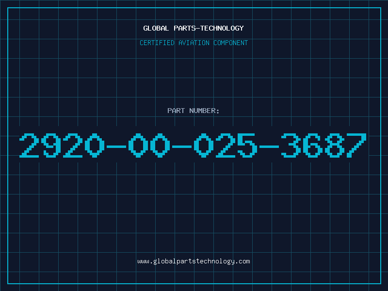 Aviation Part 2920-00-025-3687