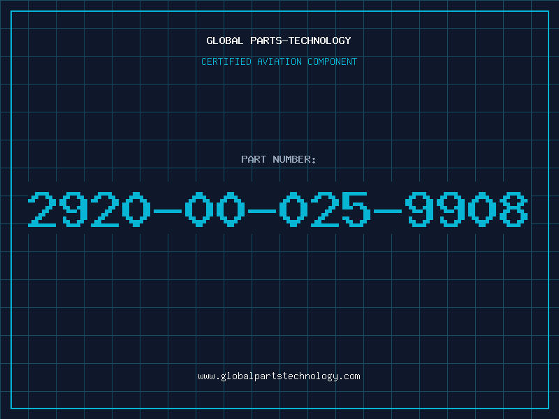 Aviation Part 2920-00-025-9908