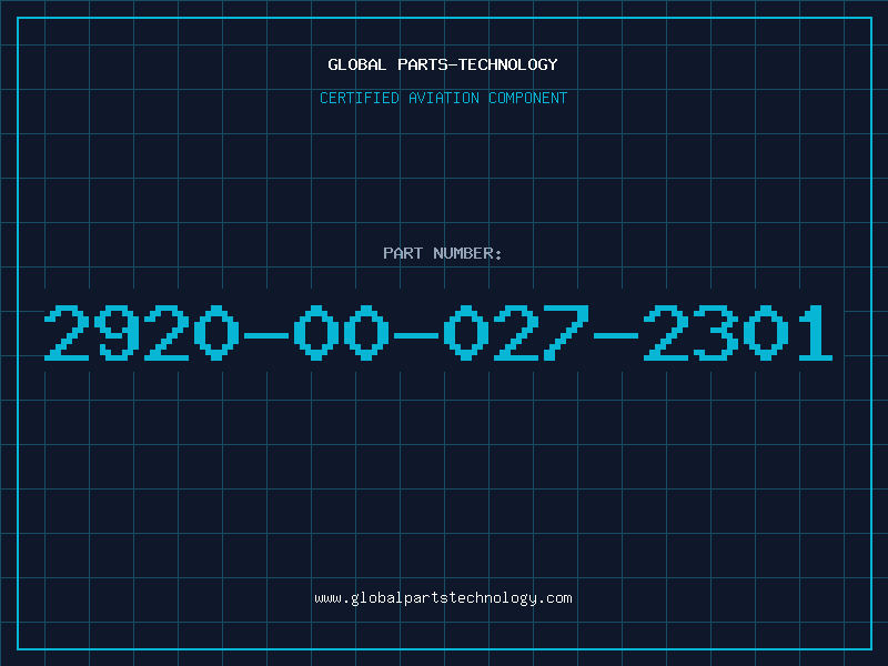Aviation Part 2920-00-027-2301