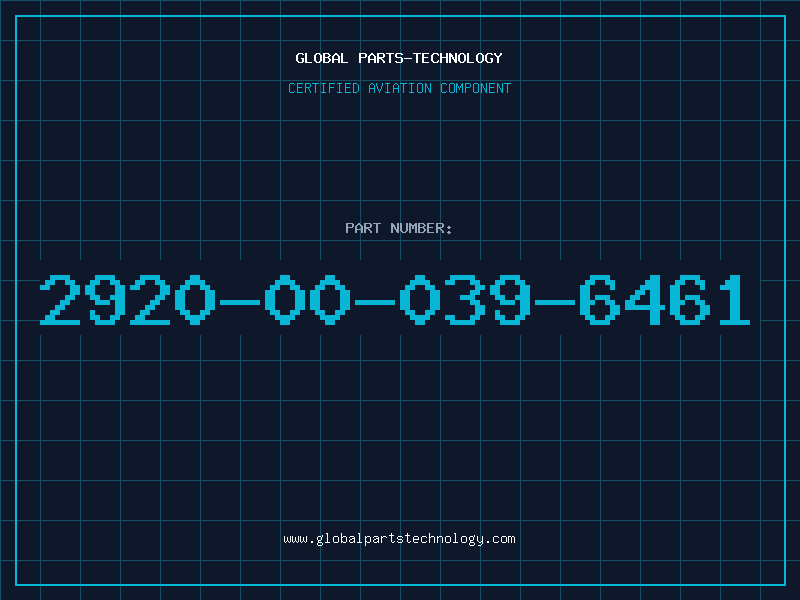 Aviation Part 2920-00-039-6461