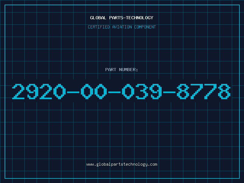 Aviation Part 2920-00-039-8778