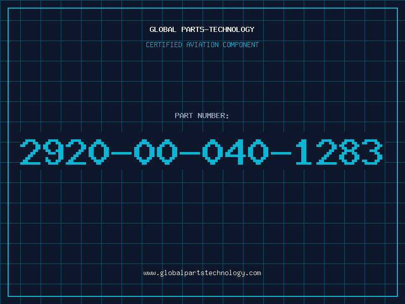 Aviation Part 2920-00-040-1283