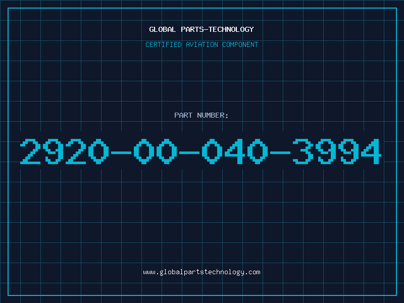 Aviation Part 2920-00-040-3994